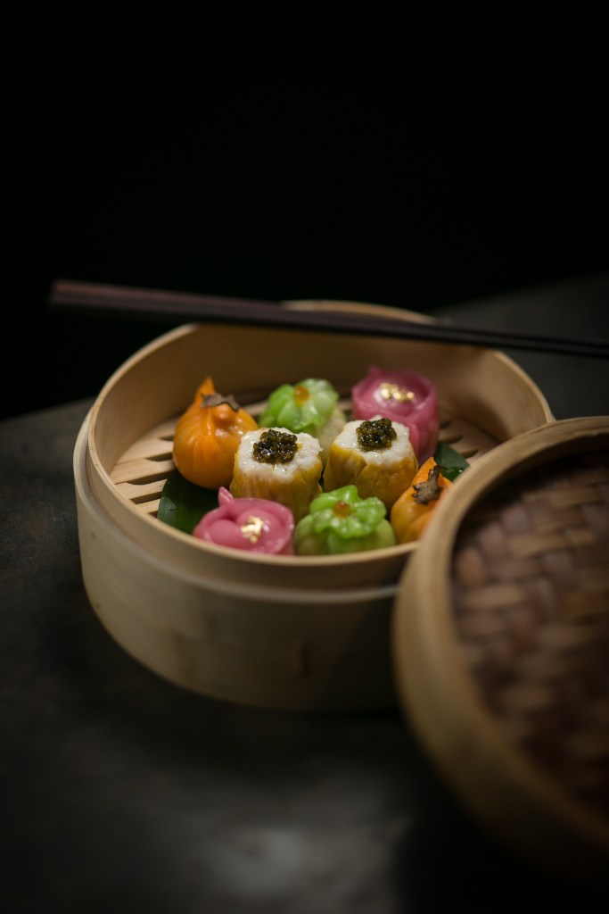 Supreme dim sum platter Hakkasan