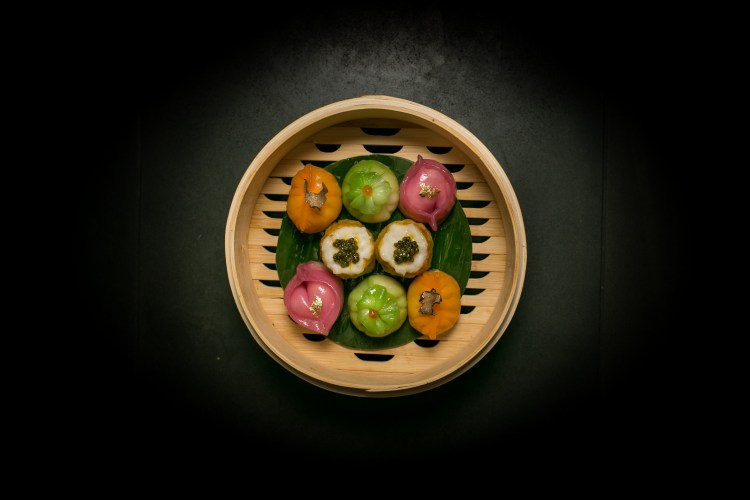 Supreme dim sum platter Hakkasan