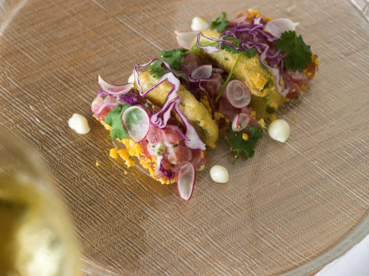 Georges at the Cove California Modern Fish Tacos