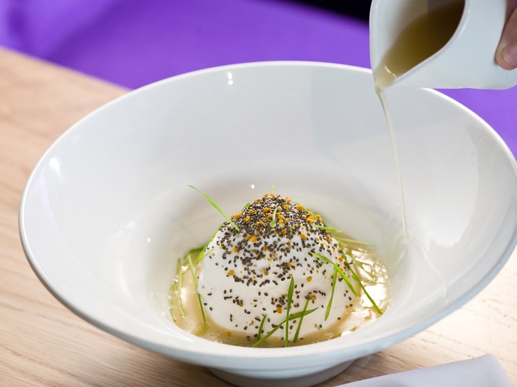 Whipped Coconut George's at the Cove - California Modern