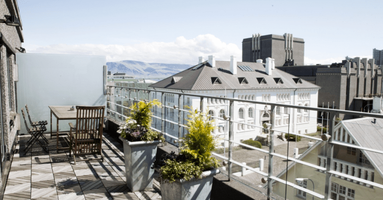 101 Hotel Reykjavik Balcony Suite