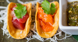 Nobu Brunch Dubai - Fish Tacos