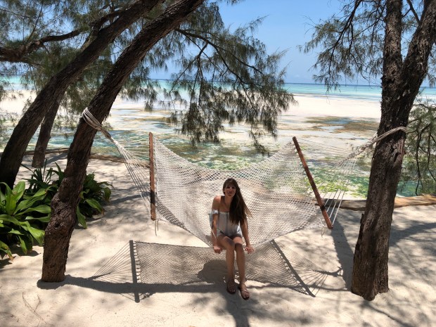 Our Beach Villa/Hut at Tulia Zanzibar - Hammock