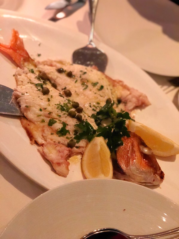 Fagri Fish - Estiatorio Milos - London - Greek Food