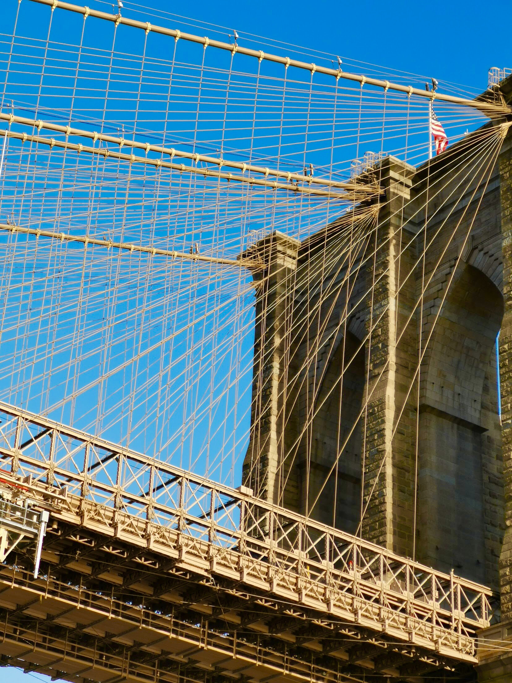 Brooklyn Bridge - New York - Copyright Ginandbone