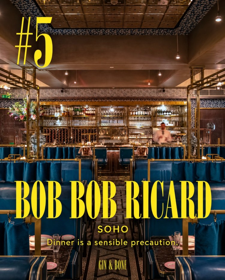 Bob Bob Ricard - Martini - Ginandbone - London