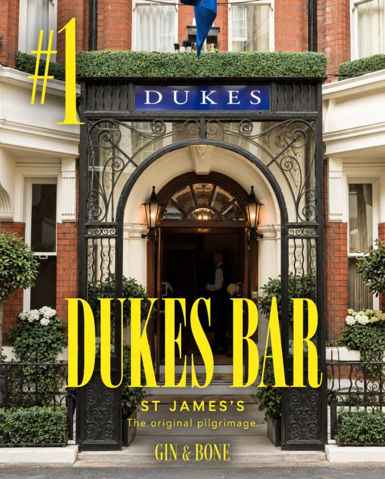Dukes Bar - Martini - Ginandbone - London